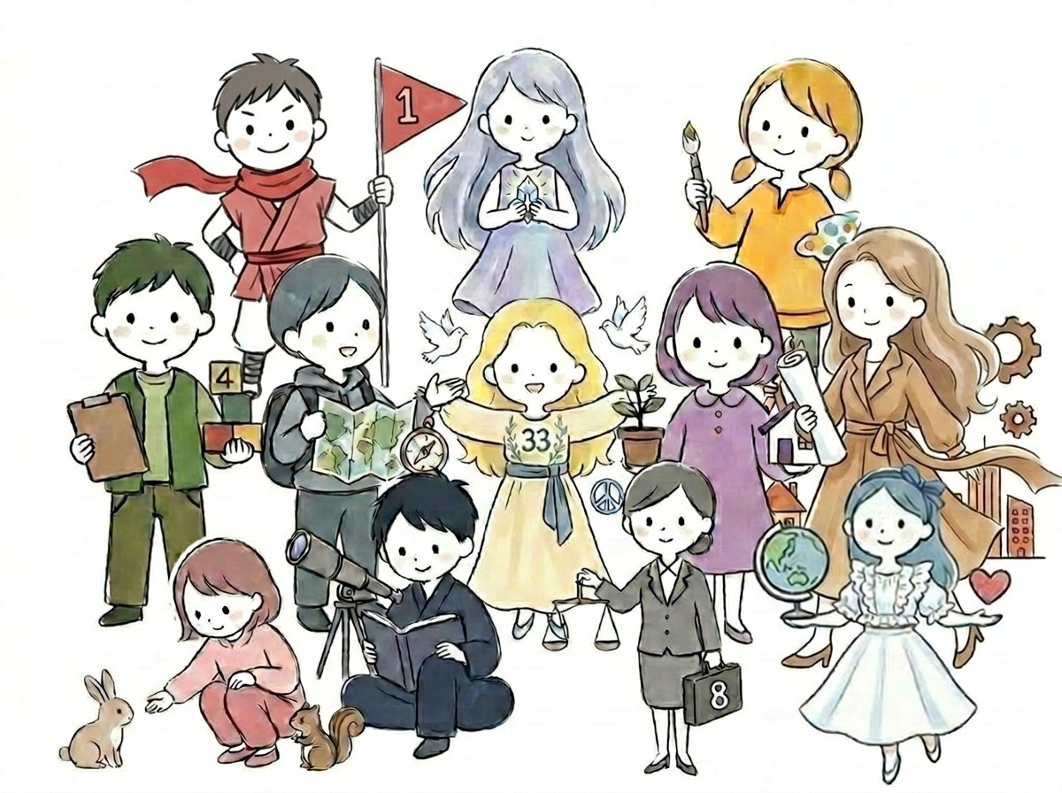数秘キャラクター